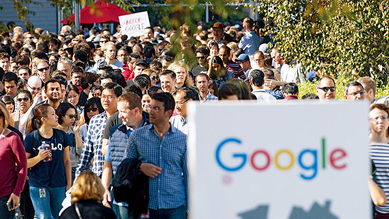 「Google不OK!」去年底僅籌備3天,就集結全集團五分之一員工抗議性醜聞,但如今多位發起人卻已接連離職求去。 「Google不OK!」去年底僅籌備3天,就集結全集團五分之一員工抗議性醜聞,但如今多位發起人卻已接連離職求去。