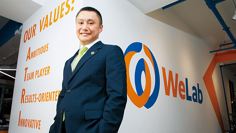 龍沛智離開渣打創辦WeLab,他說:「創業失敗可以回銀行;成功了,機會就無窮無盡。」 龍沛智離開渣打創辦WeLab,他說:「創業失敗可以回銀行;成功了,機會就無窮無盡。」