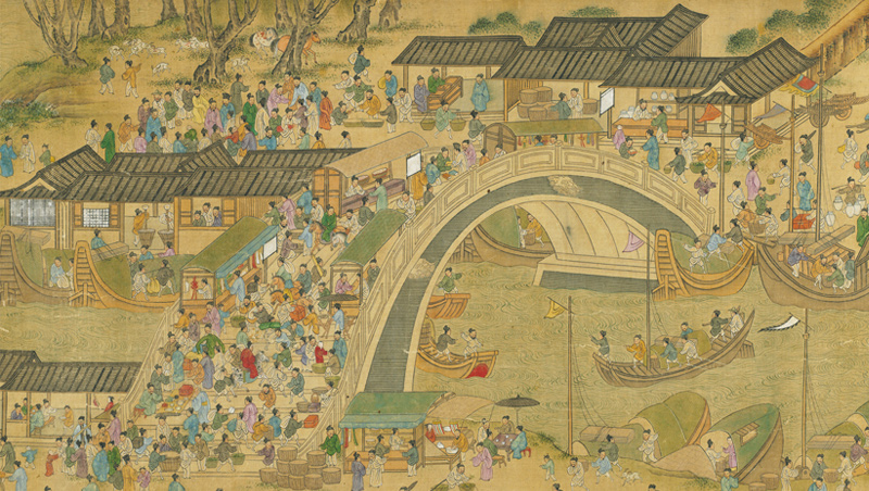 流傳千年的《清明上河圖》摹本甚多,故宮就保有明清兩代各種版本,也曾被後製為動畫互動版展出。 流傳千年的《清明上河圖》摹本甚多,故宮就保有明清兩代各種版本,也曾被後製為動畫互動版展出。