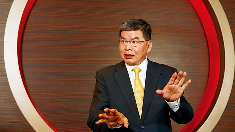 國泰金控總經理李長庚。