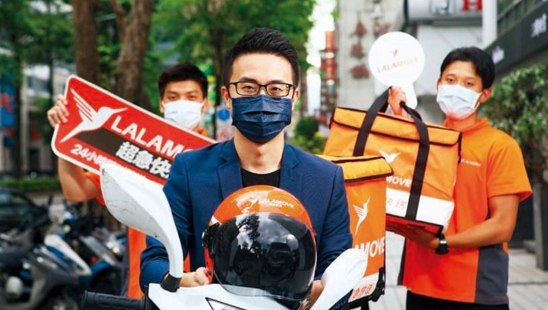 Lalamove台灣負責人丁彥宇(圖中) Lalamove台灣負責人丁彥宇(圖中)