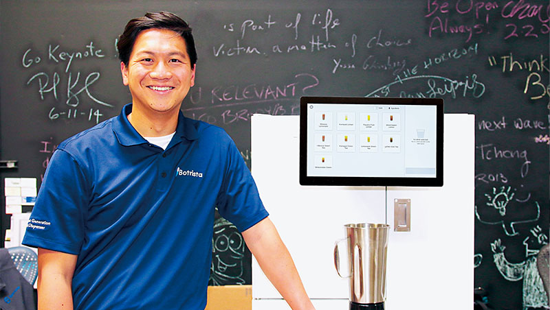 跟馬斯克學瘋狂解題　台灣工程師創手搖茶機器人