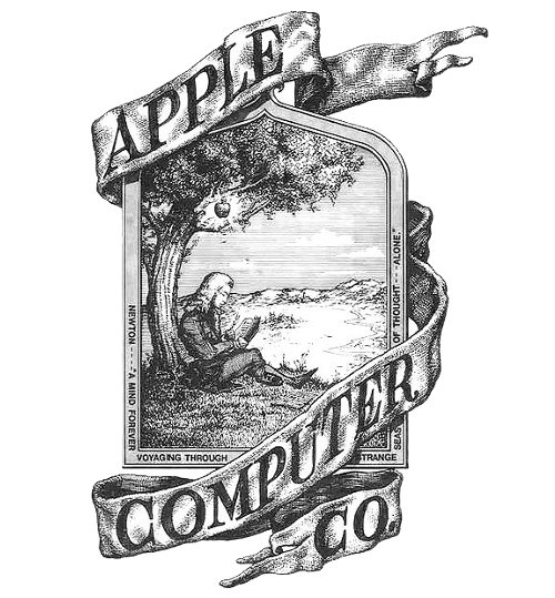 蘋果第一個LOGO。