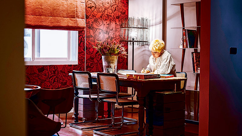 女神卡卡愛鞋設計師　蒐藏級百坪新住家開箱