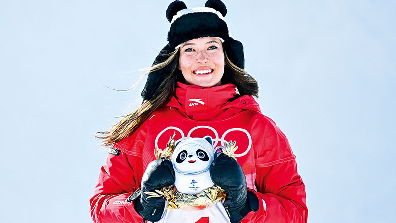 靠她消滅躺平主義？中國狂捧混血女將谷愛凌