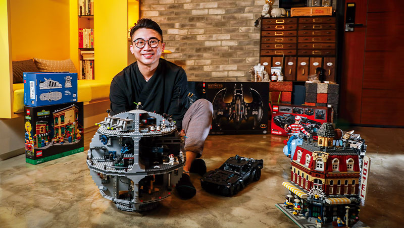 餐飲CEO與他的24萬塊積木