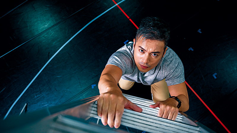 一年五、六次殺青就失業　范逸臣跑步克服20年高低潮