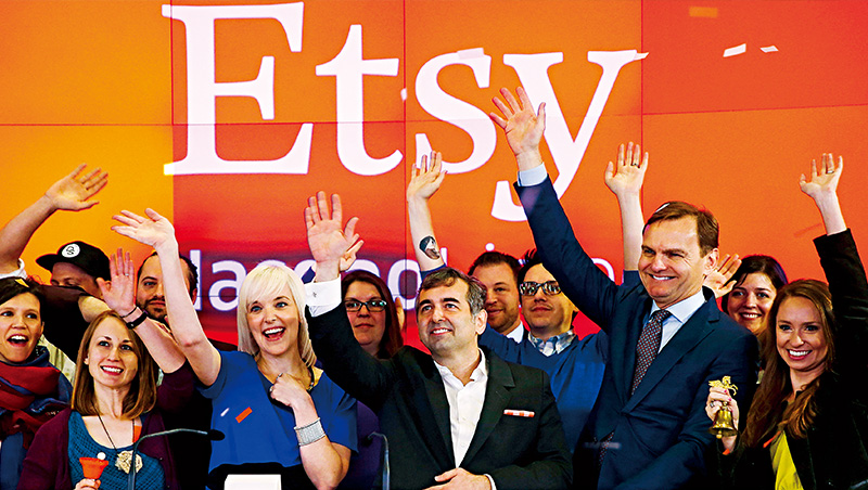 「打擊」大賣家、獨寵小賣家　手工藝電商股價漲贏亞馬遜