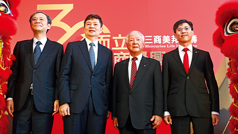 小白球哲學經營三商王國　88歲翁肇喜回鍋救壽險「兒子」