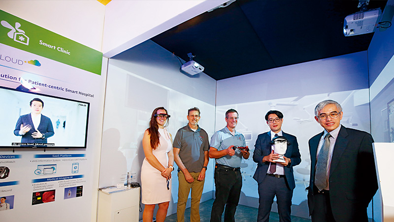 瞄準美國也缺的那塊　他讓醫院戴上台灣AR眼鏡