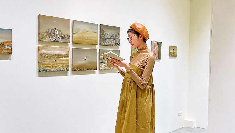 畫作回應現代人心中彼得潘　來看療癒系畫展安撫成長傷痛