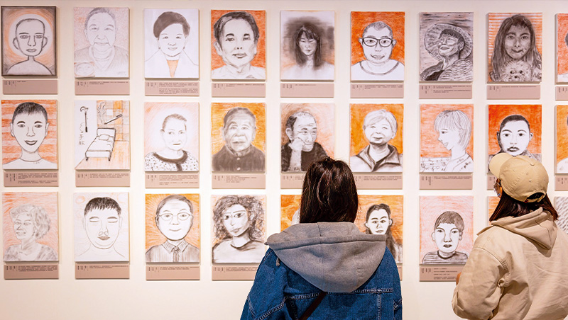 池上人放下鋤頭變畫家　在地鄉親是主角！