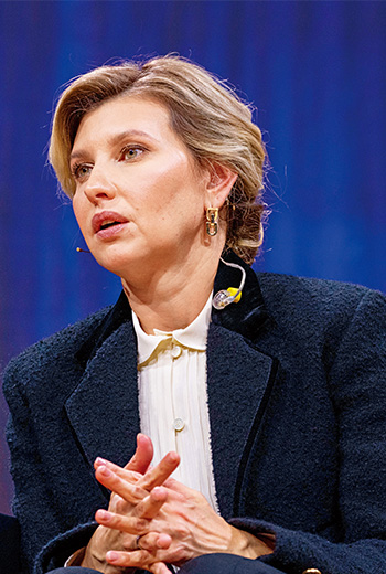 烏克蘭第一夫人：我們的幸福有限