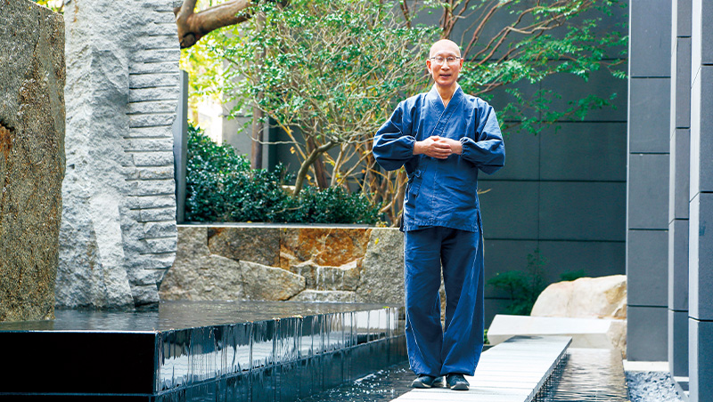 日本古剎住持斜槓景觀設計師　憑石頭、水、植物淨化人心