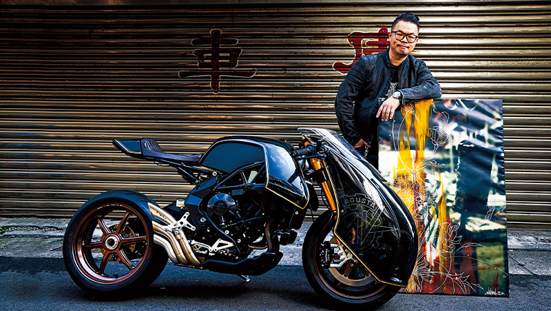 他讓基努李維駐足請益　世界重機改造冠軍在台灣