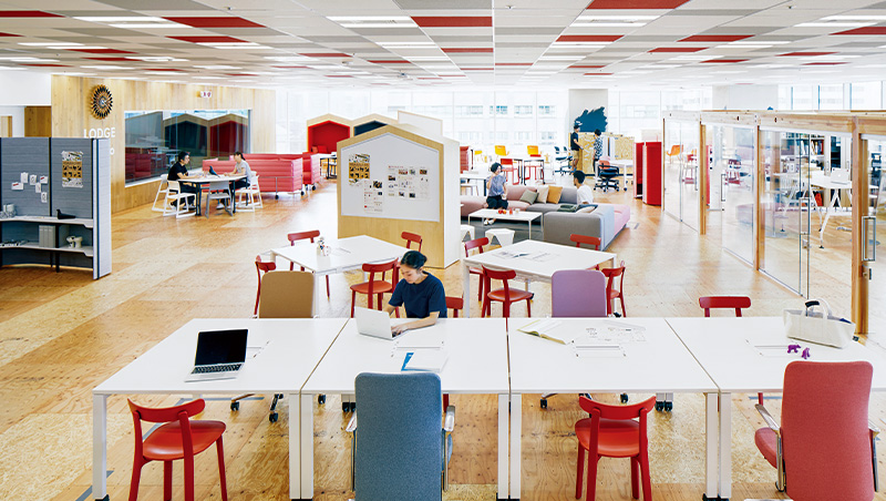 舞動牆、室中室靈活改格局　辦公室設計變搶才決勝點