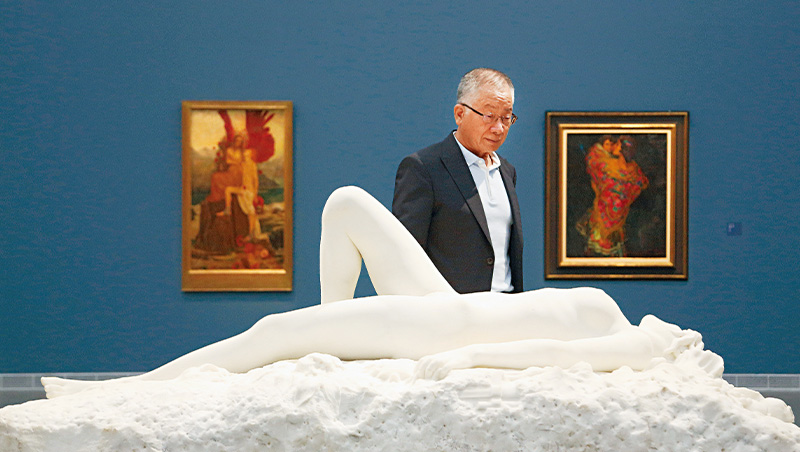 六進俄羅斯、解嚴後赴中國蒐畫藝術界冒險王林明哲