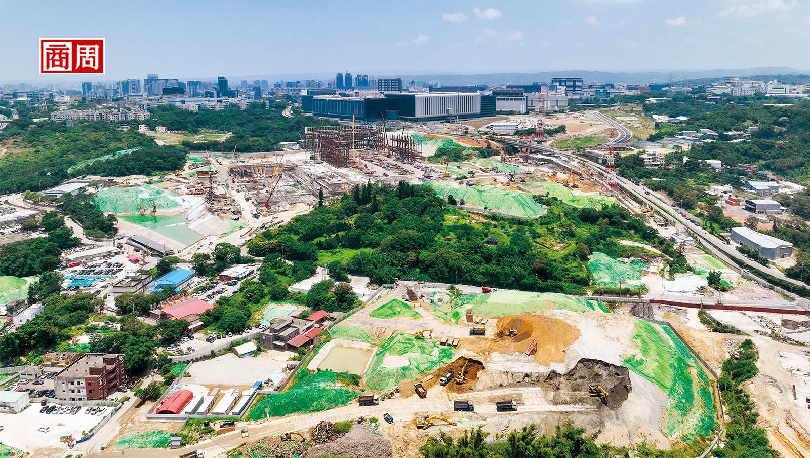 直擊晶圓山，為2奈米山禿了、客家村沒了，蓋廠在斷層旁