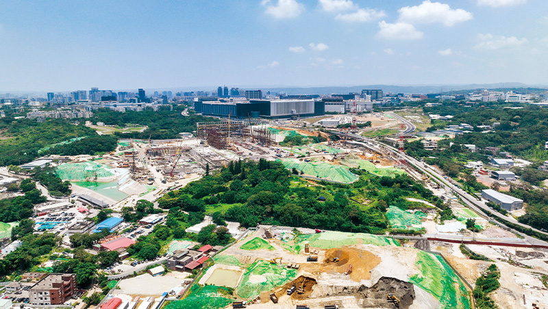 直擊晶圓山，為2奈米山禿了、客家村沒了，蓋廠在斷層旁