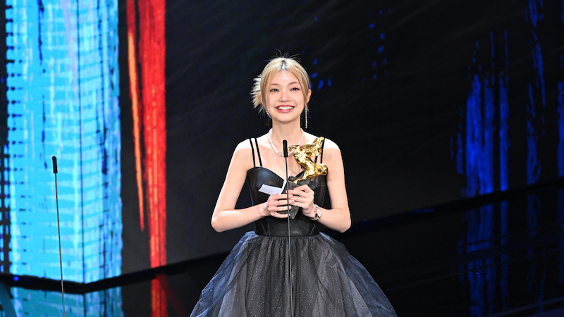 第60屆金馬獎最佳新演員：謝咏欣。