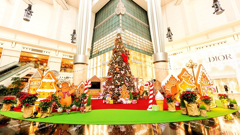 台北101聖誕樹。