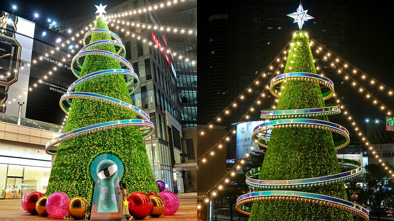 漢神巨蛋購物廣場聖誕樹。