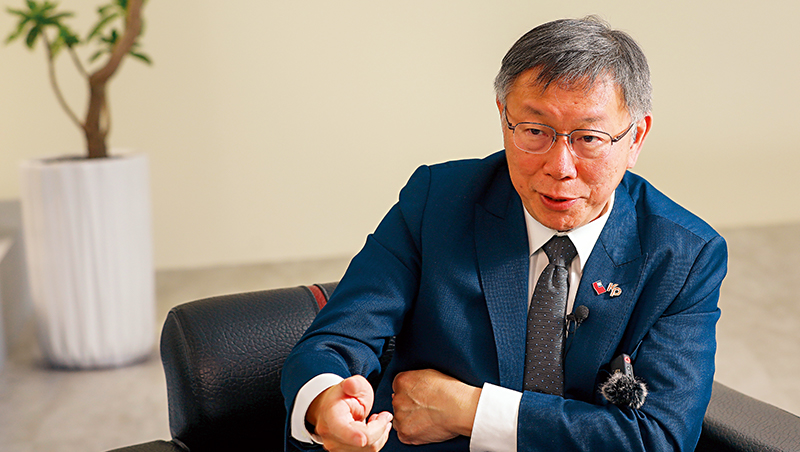 柯文哲專訪：缺工用人頭稅管　台積電是全民割血飼鷹