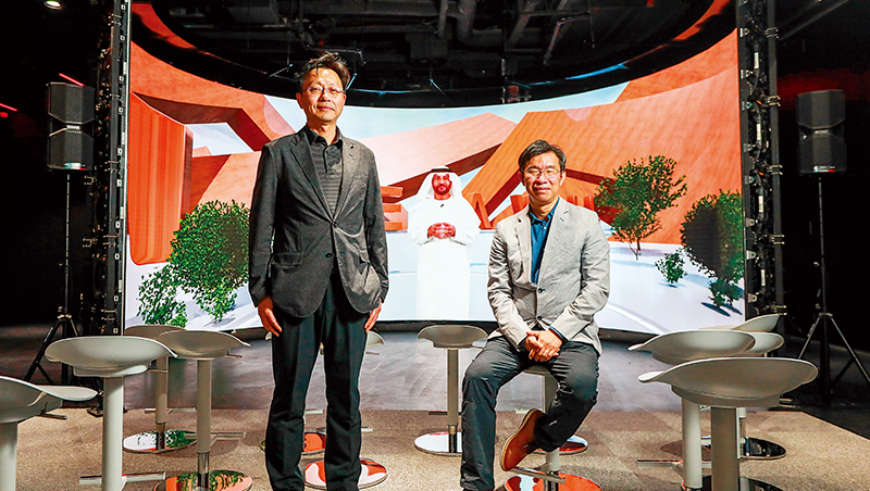 直擊！台大教授助陣、地下跑無人車　阿布達比全球首間AI大學