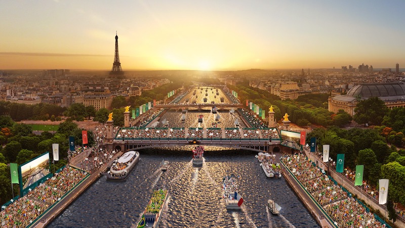 2024巴黎奧運開幕式