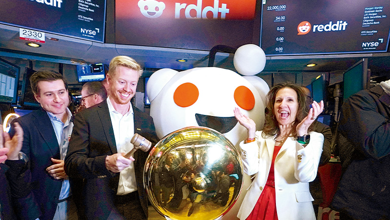 虧損線上論壇變AI概念股，美版PTT憑什麼一上市漲48％