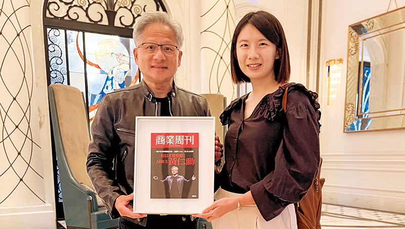 黃仁勳：我想講述台灣故事！宣傳我們人民的精神、國家的潛力