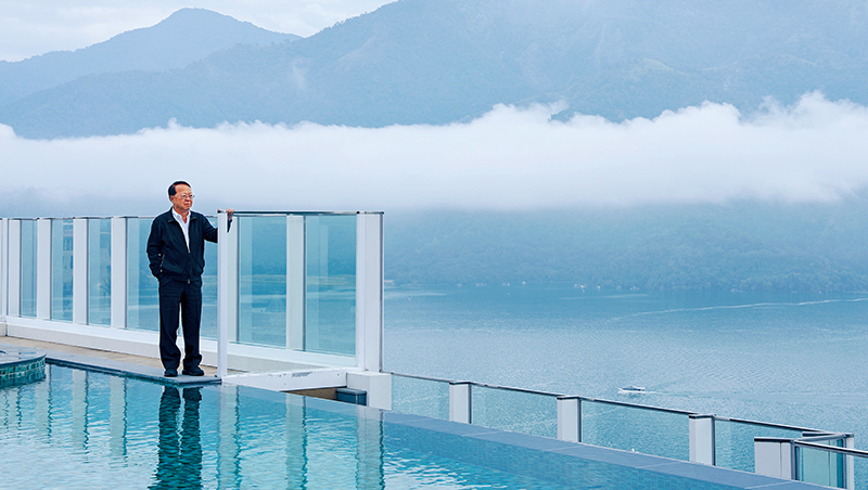 絕境重生變全台最貴飯店推手，漢來侯西峰在日月潭圓一個夢