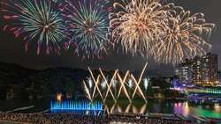 2025碧潭水舞5/24登場！4場煙火秀時間、地點、交通一次看