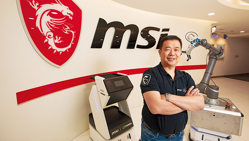 台廠玩家1》不只電競強！用機器人助攻，微星打進半導體供應鏈