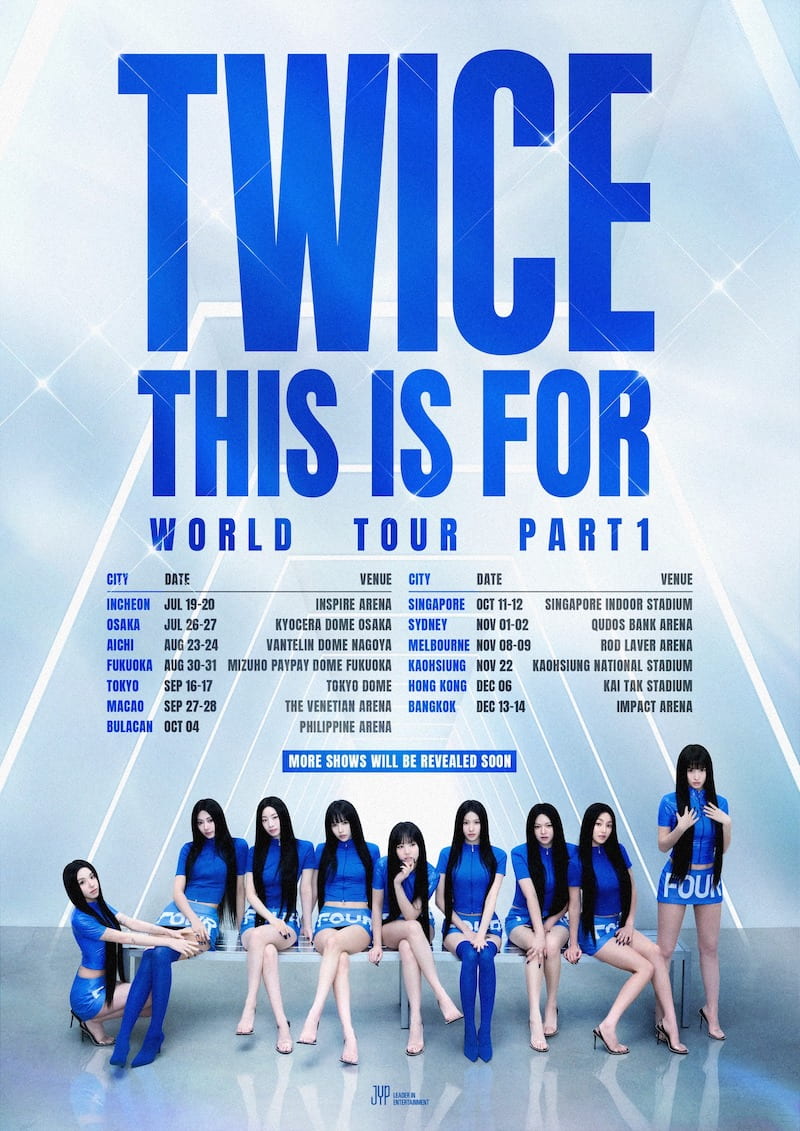 TWICE 2025巡迴演唱會