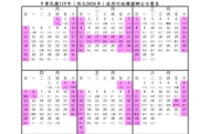 2026(115年)行事曆：2026過年放9天、連假9個，全年請假攻略