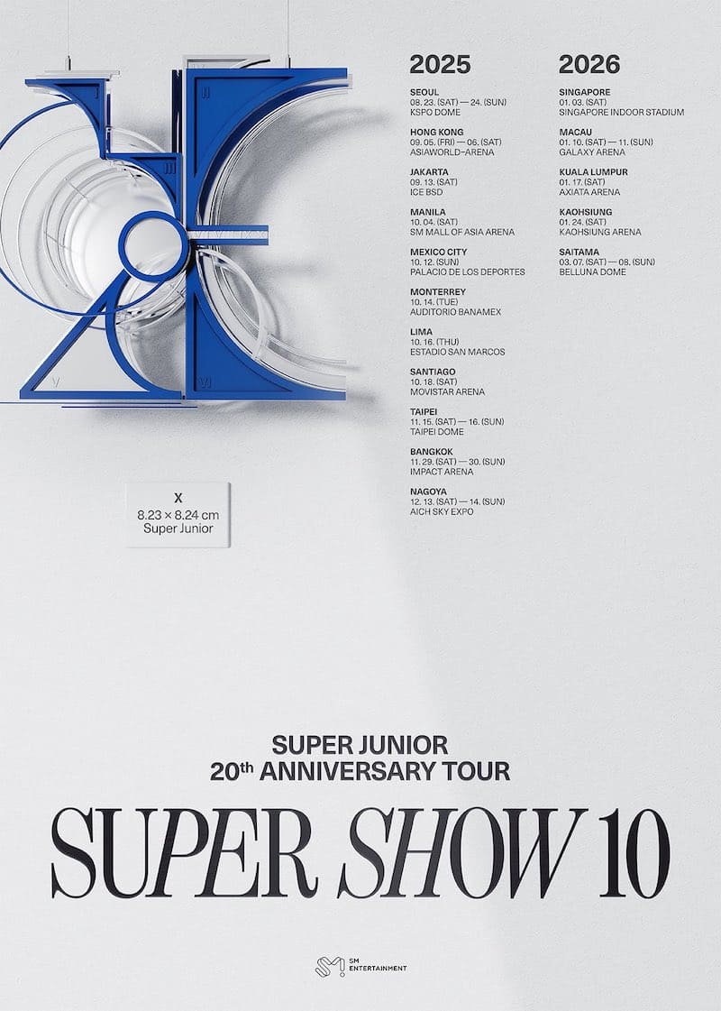 Super Junior 20週年紀念巡迴演唱會Super Show 10