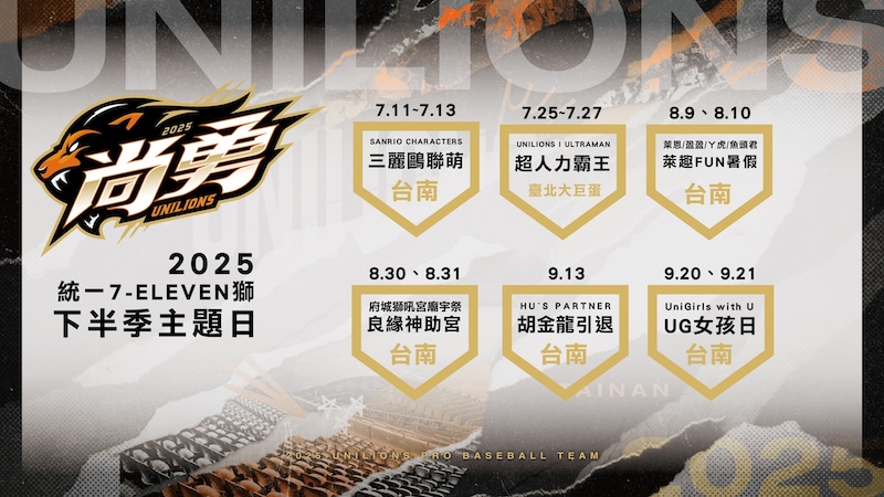 統一7-EVELEN獅2025下半季主題日