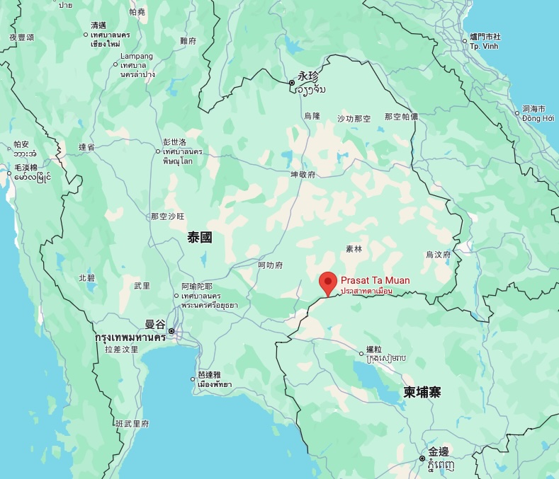 泰國與柬埔寨開戰地點