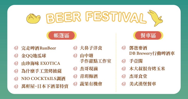 大葉高島屋美食啤酒節攤位