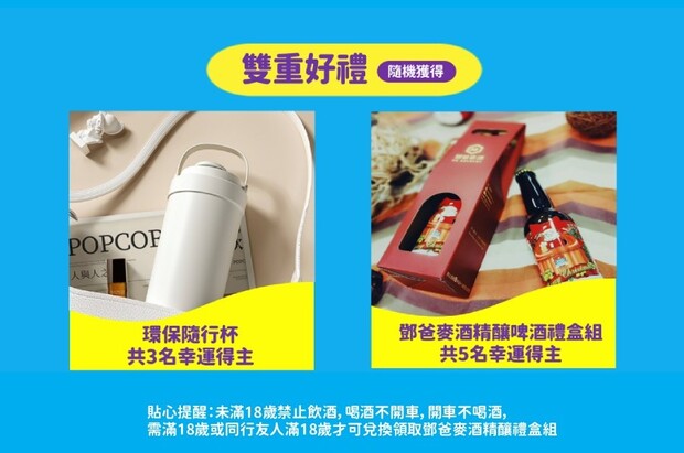 桃園珍珠海岸國際音樂節抽獎活動獎品