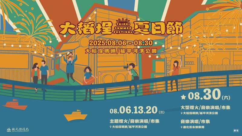 2025大稻埕夏日節, 2025大稻埕煙火