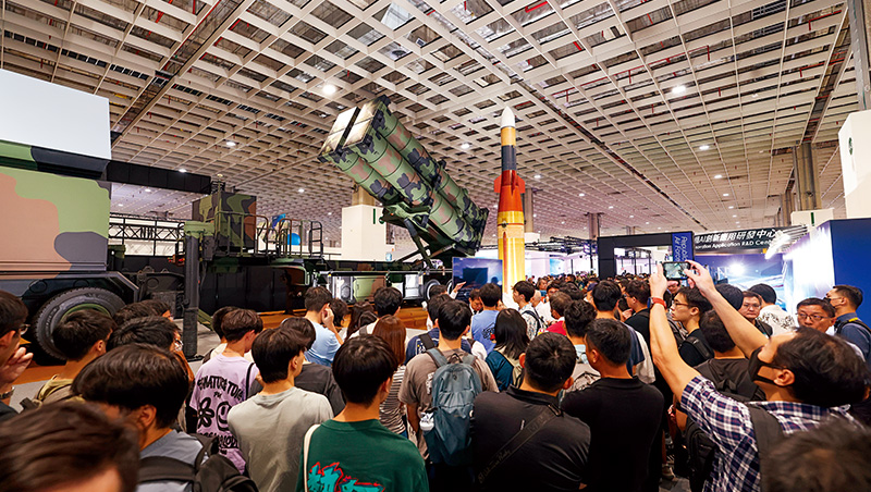 直擊！軍工台灣隊