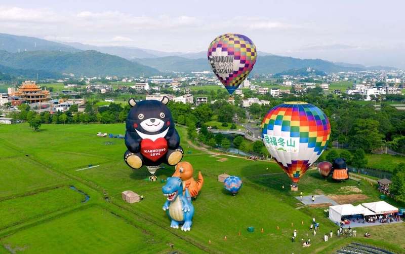 高雄熊熱氣球