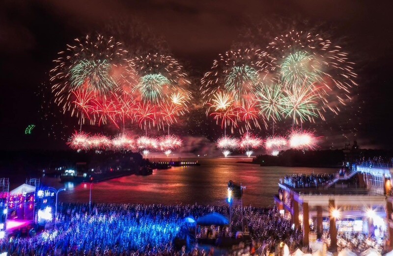 將軍吼煙火, 台南夏日音樂節煙火