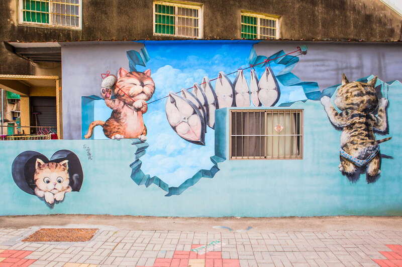 馬沙溝3D彩繪村