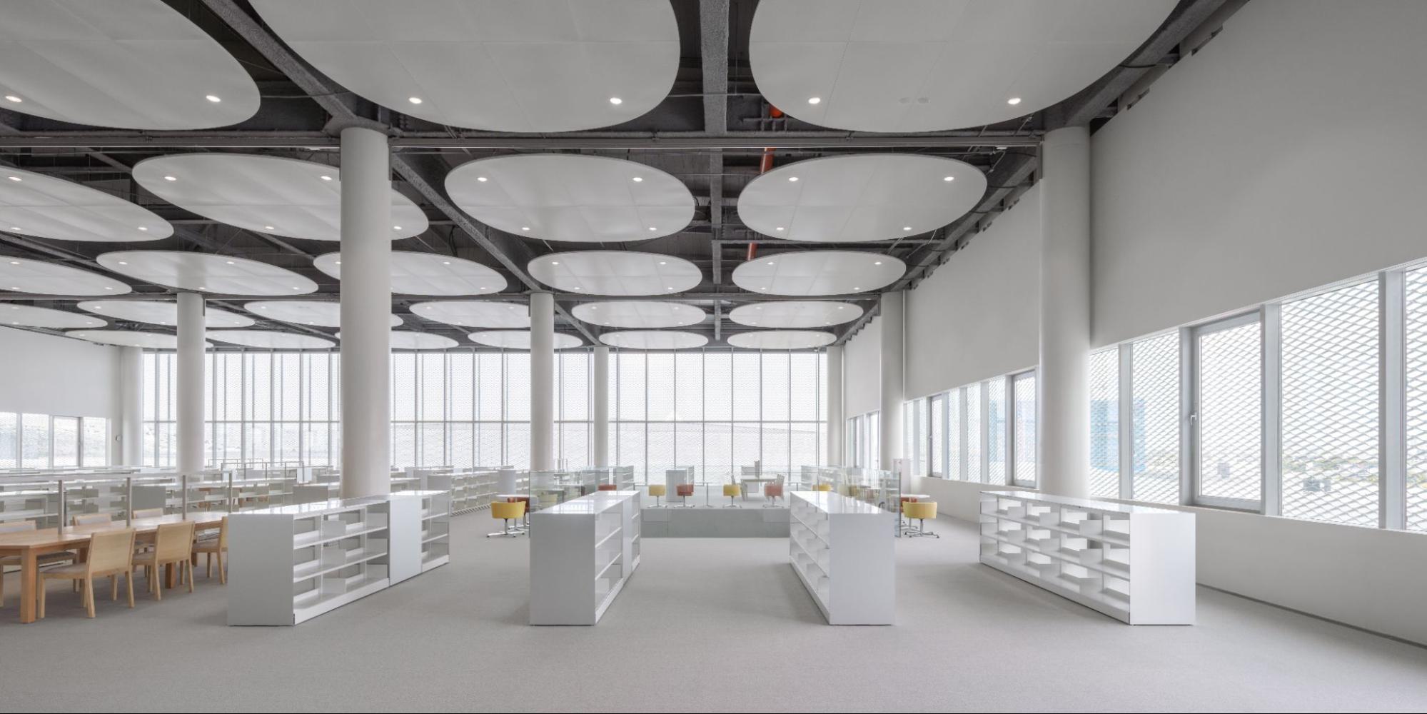 綠美圖圖書館閱覽區