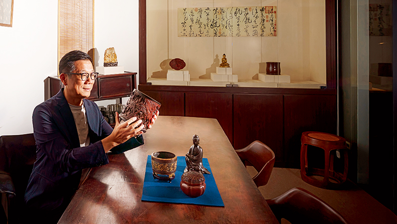 林百里邀策展、日本藏家為他飛台灣　蒐藏大師張富荃的一瓢飲哲學