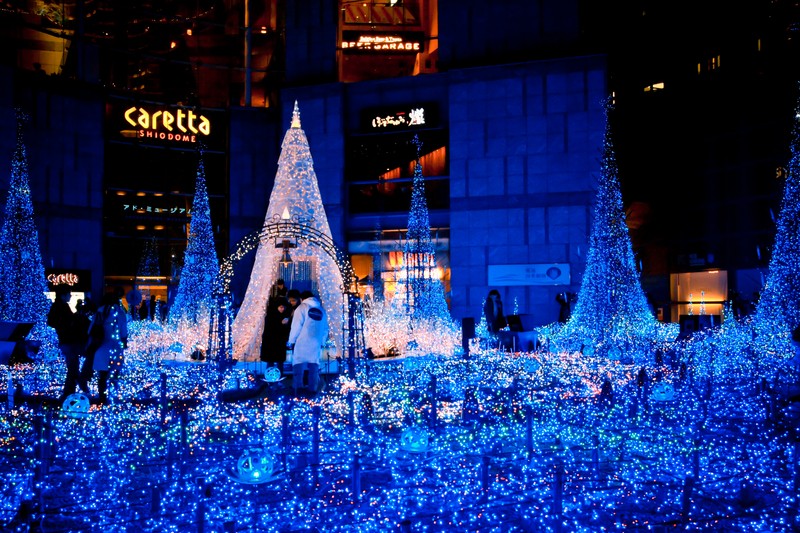 日本聖誕節活動