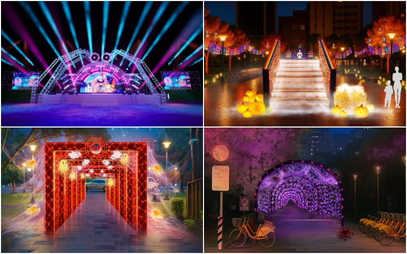 2025桃園萬聖城主題裝置